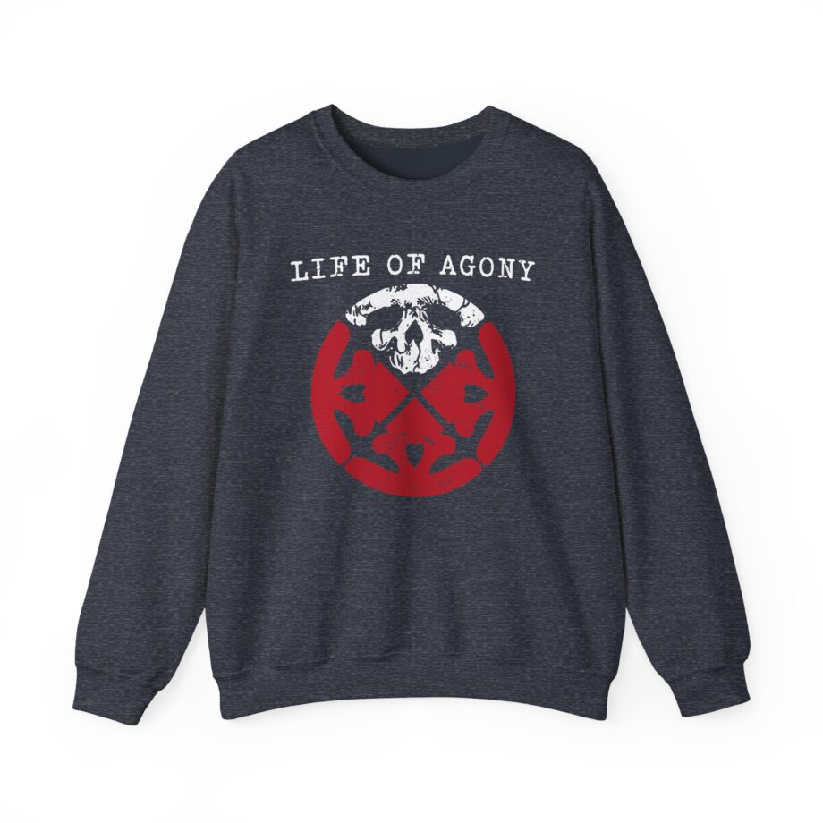 Vtg Life of Agony Band Music Star Unisex Heavy Blend™ Crewneck Sweatshirt