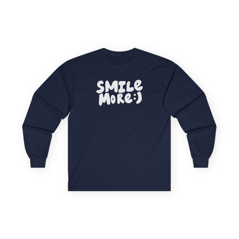 Roman Atwood Smile More Unisex Ultra Cotton Long Sleeve Tee