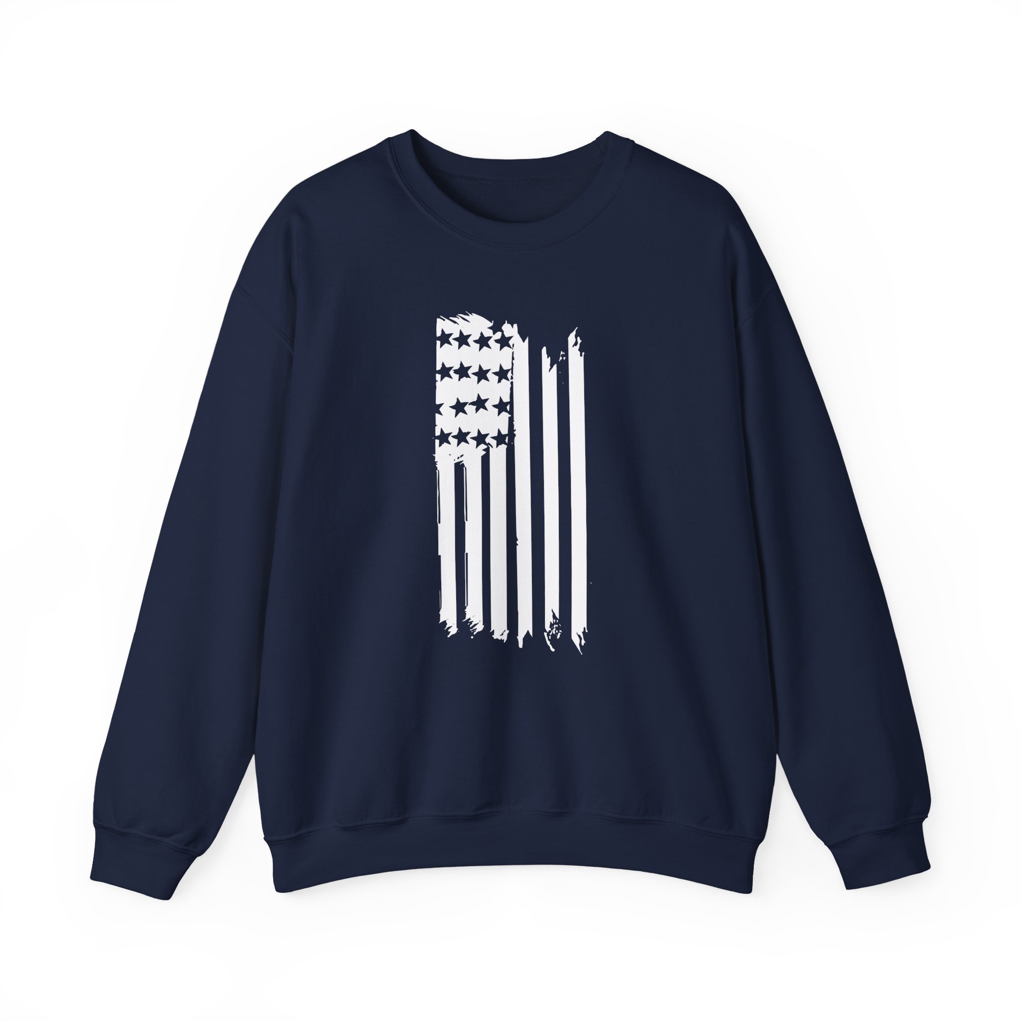 Patty Mayo Flag Americana Unisex Heavy Blend Crewneck Sweatshirt