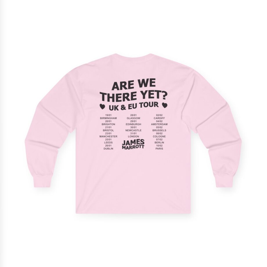 James Marriott 2024 Tour Logo Unisex Ultra Cotton Long Sleeve Tee