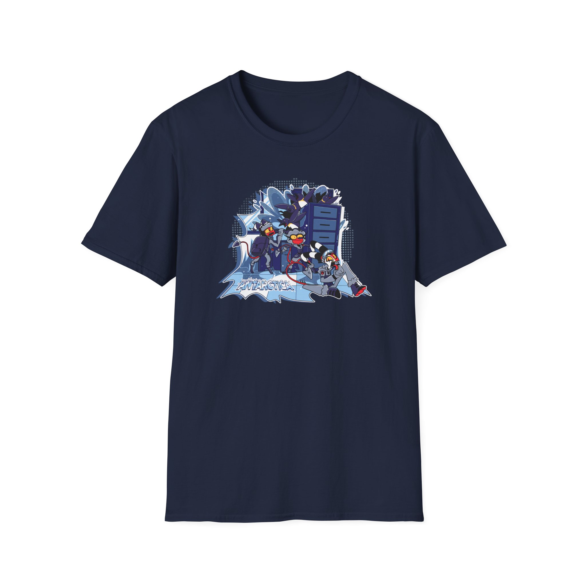 Vivziepop Antarctica Unisex Softstyle T-Shirt