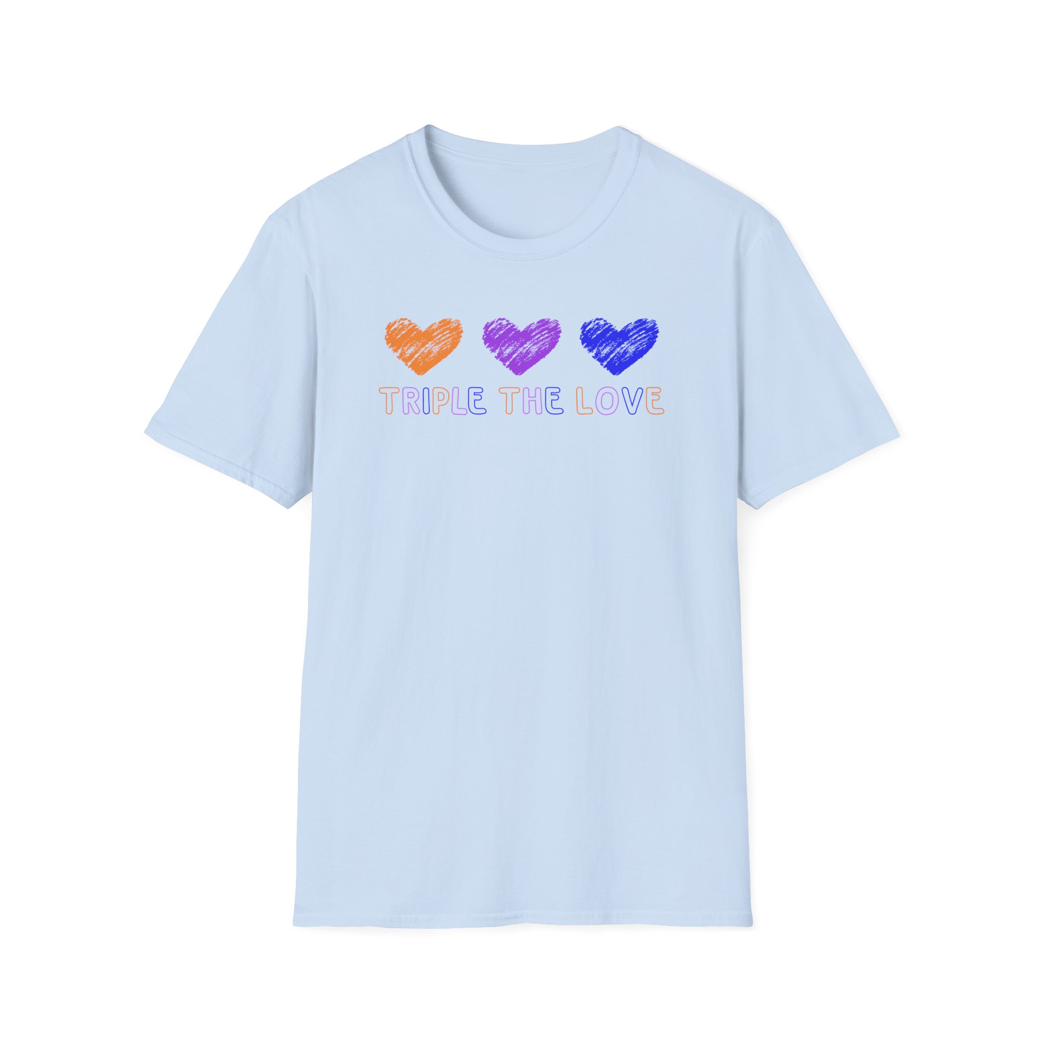 Fresh Love Triple the Love Unisex Softstyle T-Shirt