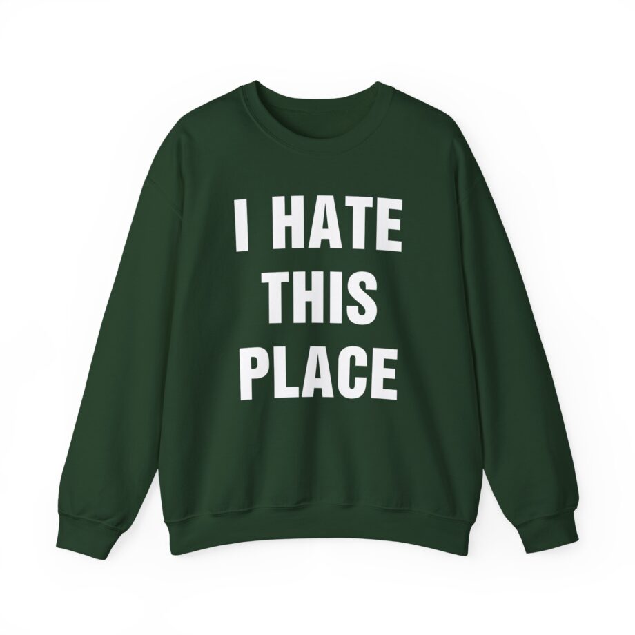 Hot Water Music I Hate This Place Unisex Heavy Blend™ Crewneck Sweatshirt