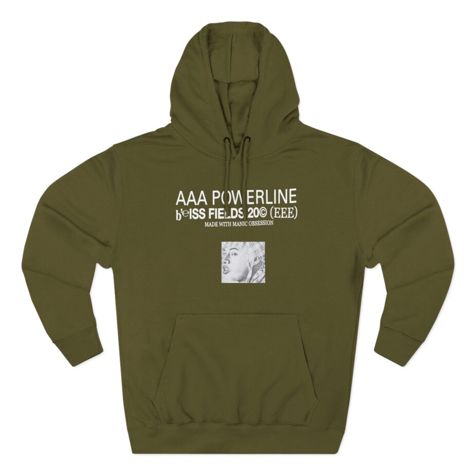 Ecco2k Bliss Fields Three-Panel Fleece Hoodie