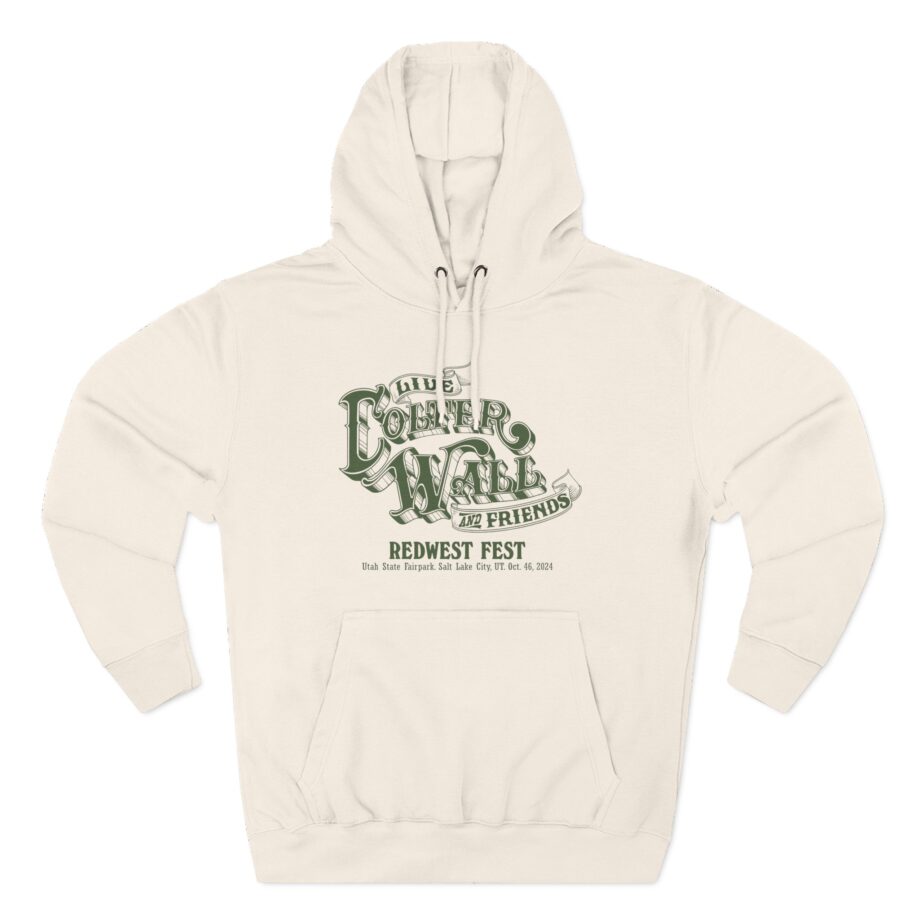 Colter Wall RedWest Fest Three-Panel Fleece Hoodie