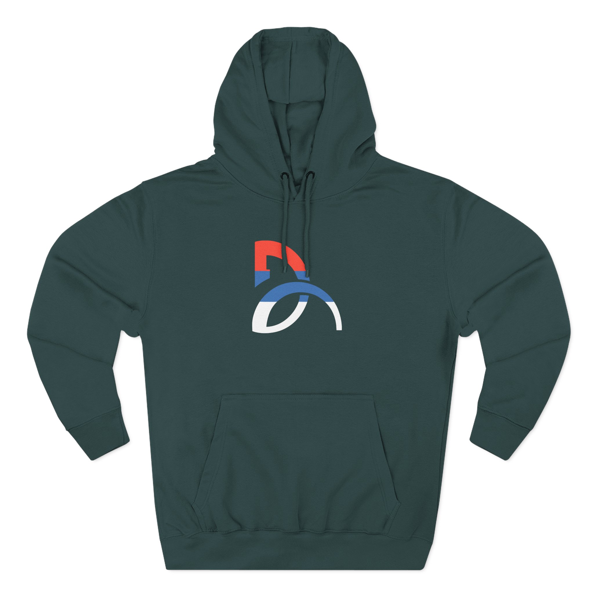 Djo Three-Panel Fleece Hoodie