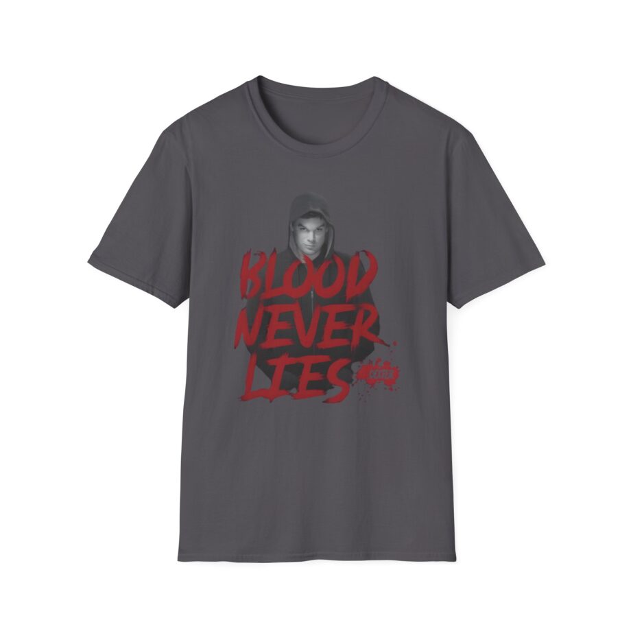 Dexter Blood Never Lies Unisex Softstyle T-Shirt