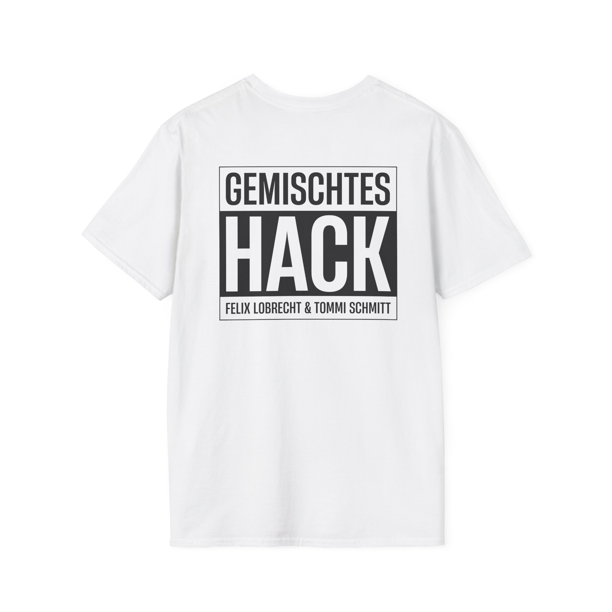 Gemischtes Hack Logo Unisex Softstyle T-Shirt