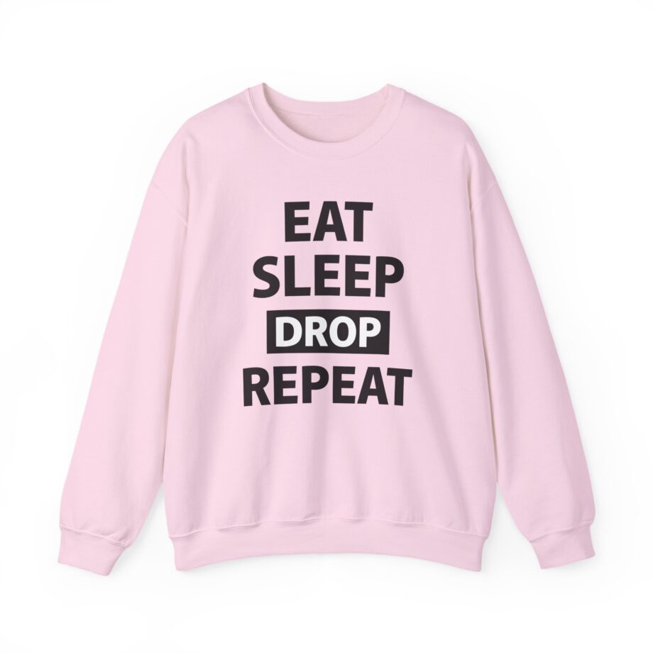 Morgz Eat Sleep Drop Repeat Unisex Heavy Blend™ Crewneck Sweatshirt