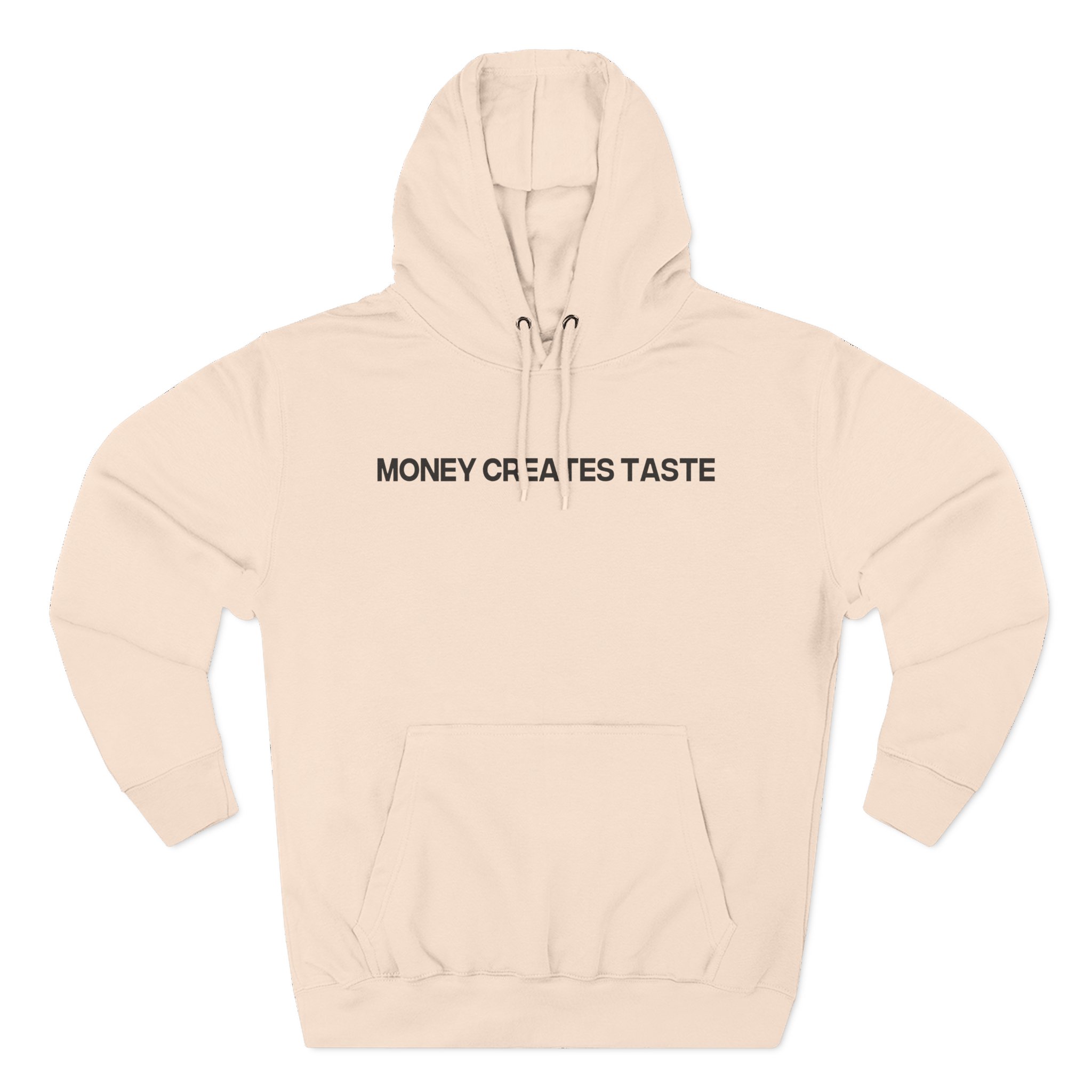 Jenny Holzer Money Creates Taste Three-Panel Fleece Hoodie