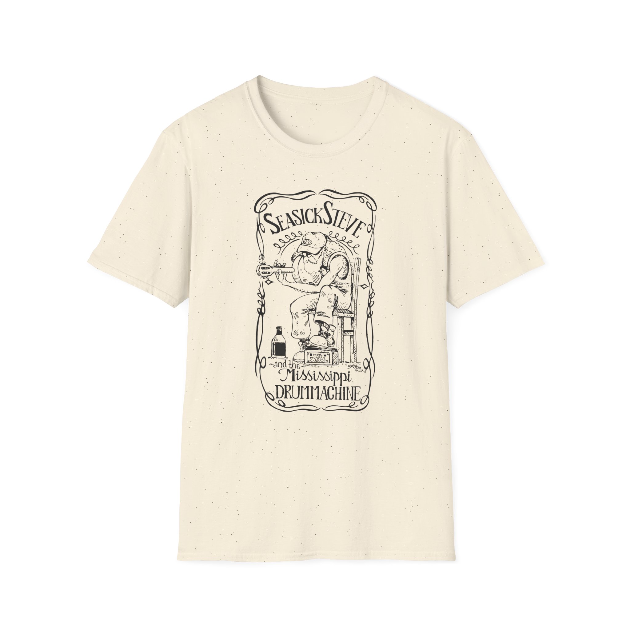 Seasick Steve  Unisex Softstyle T-Shirt