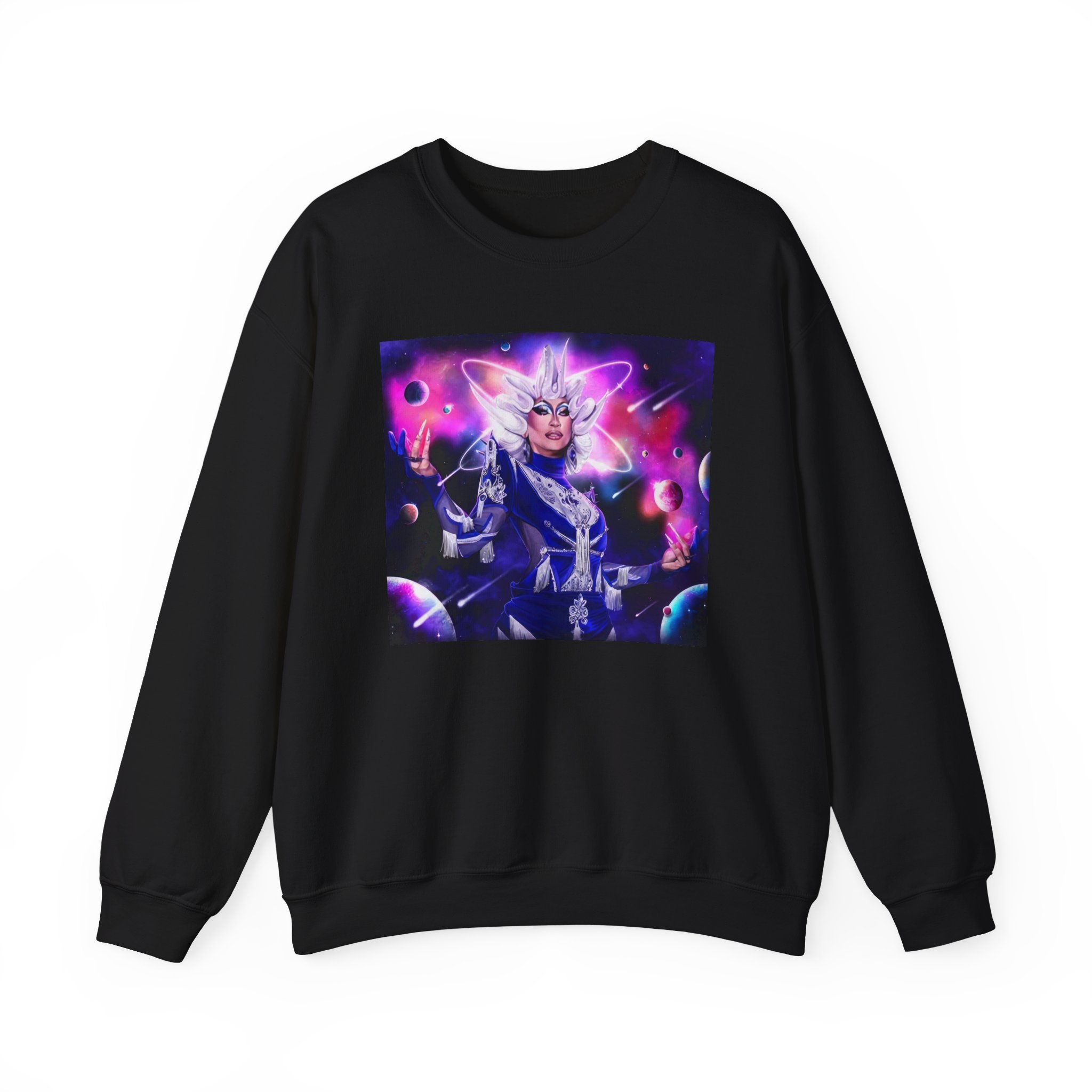 Anetra Galaxy Unisex Heavy Blendâ„¢ Crewneck Sweatshirt