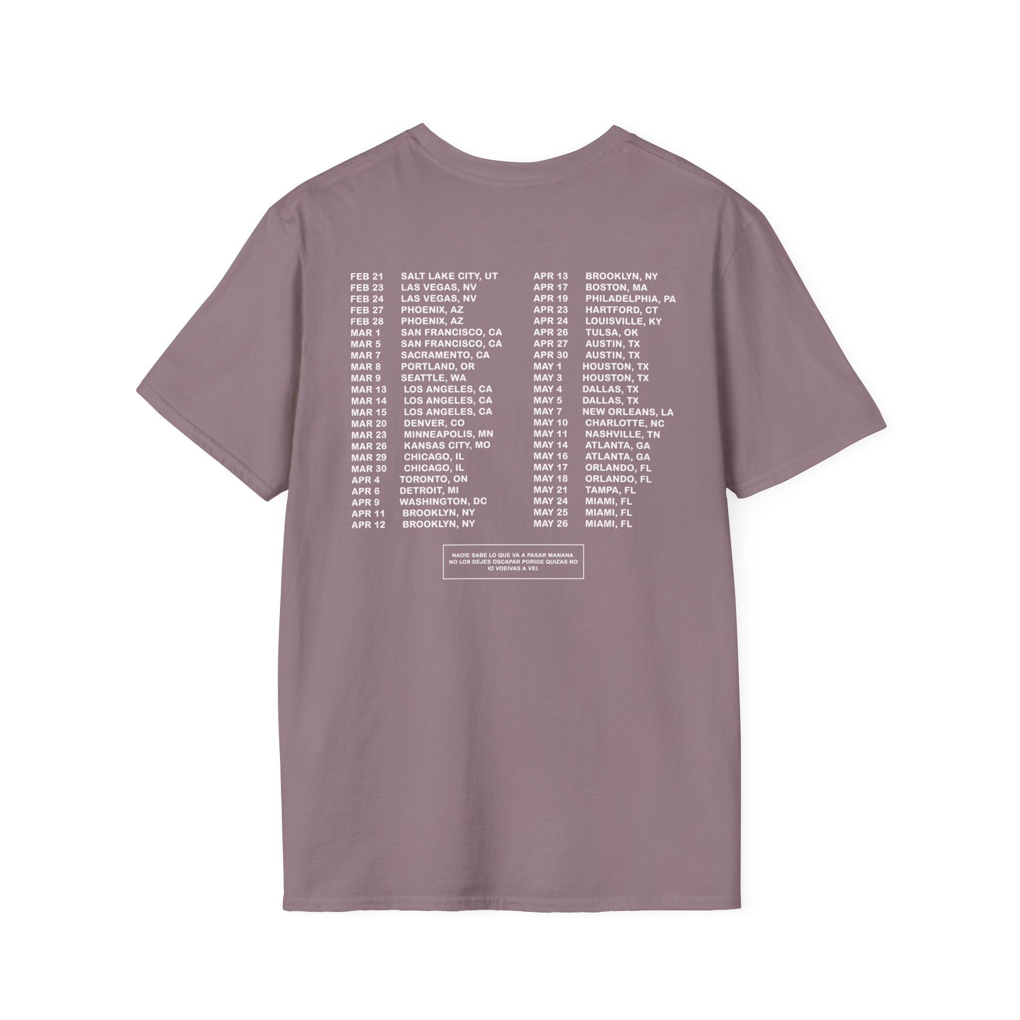 BB Gracias Por Nada Unisex Softstyle T-Shirt