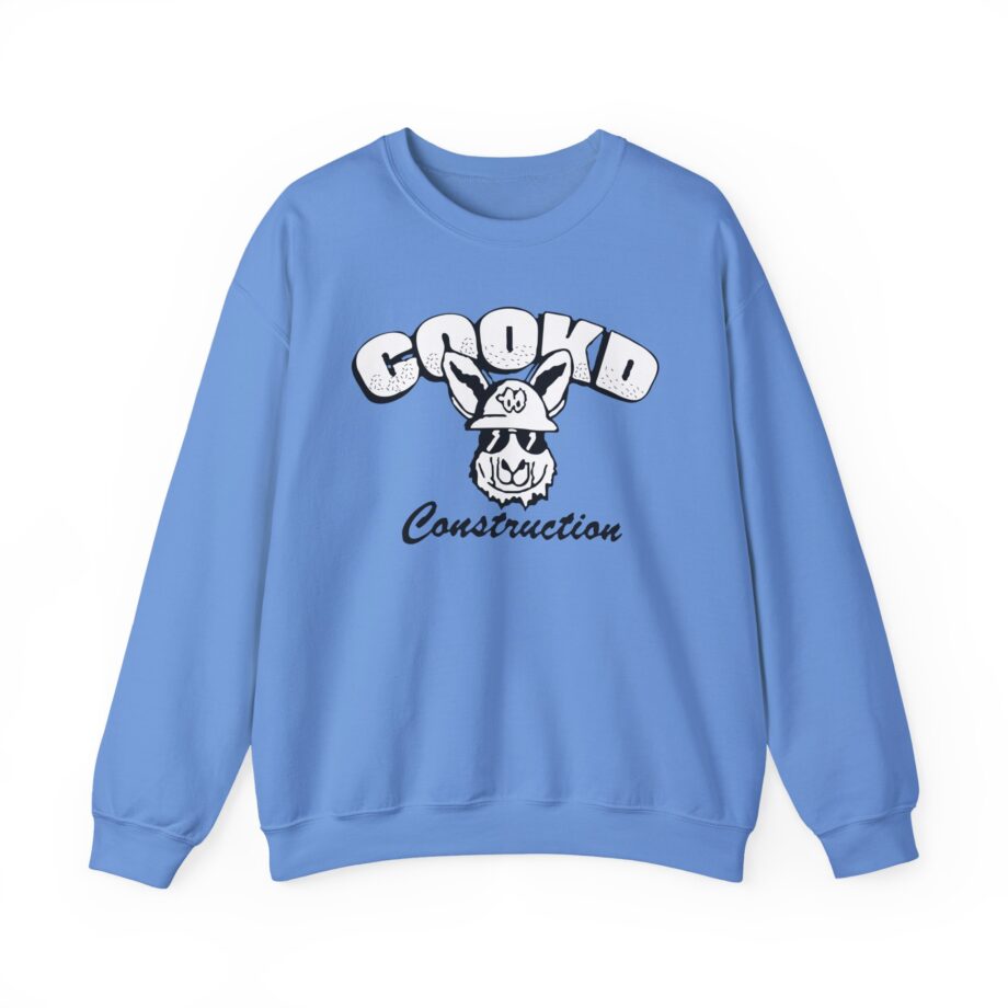 Lazarbeam Cookd Construction Unisex Heavy Blend™ Crewneck Sweatshirt