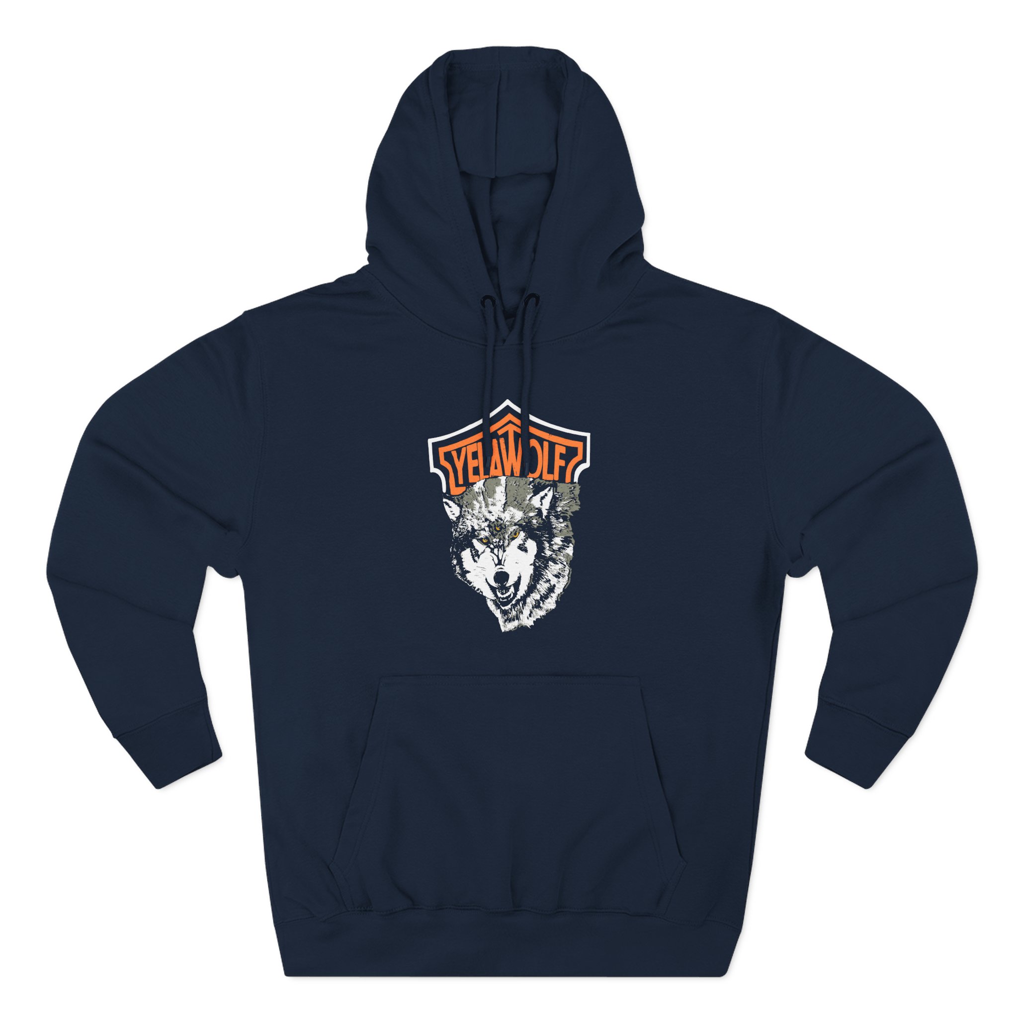 YM Three-Panel Fleece Hoodie