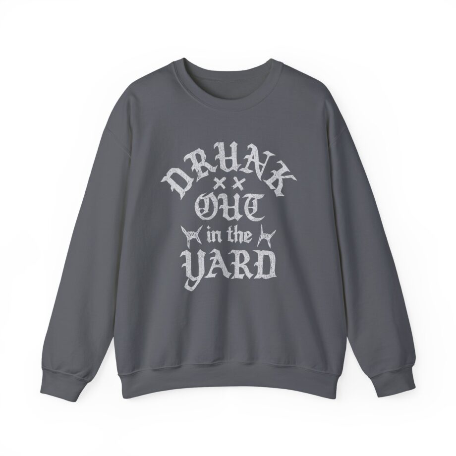Hardy Drunk Out in the Yard Unisex Heavy Blend™ Crewneck Sweatshirt