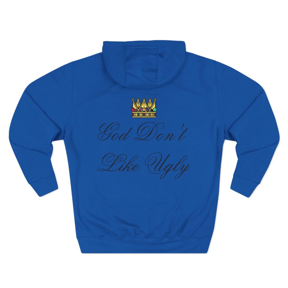Shindy Three-Panel Fleece Hoodie