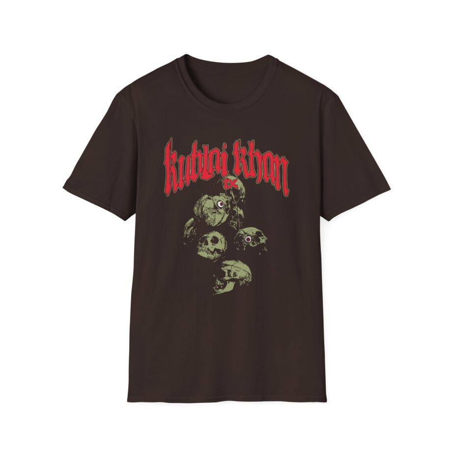 Kublai Khan - Skull  Unisex Softstyle T-Shirt
