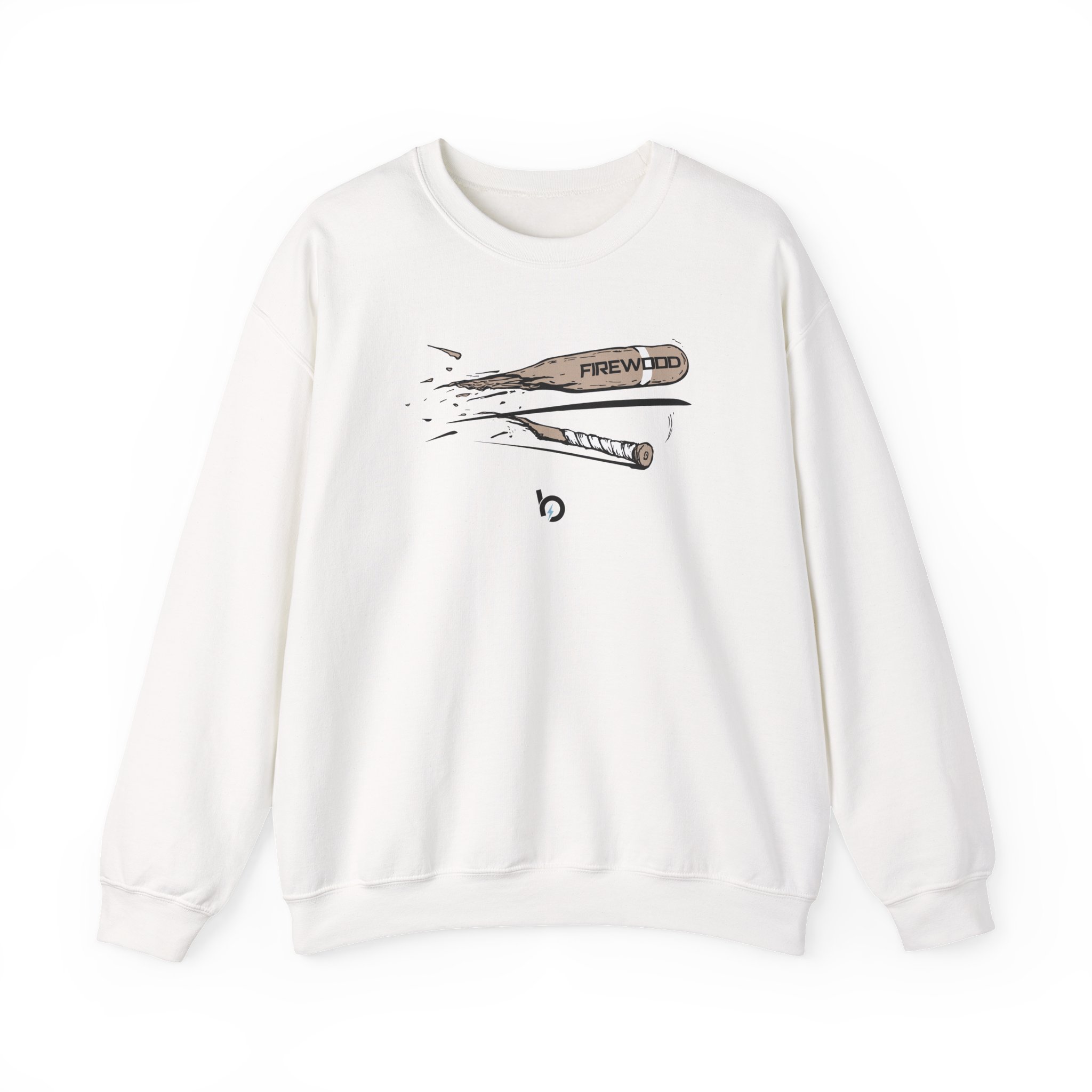 Trevor Bauer Firewood Unisex Heavy Blendâ„¢ Crewneck Sweatshirt