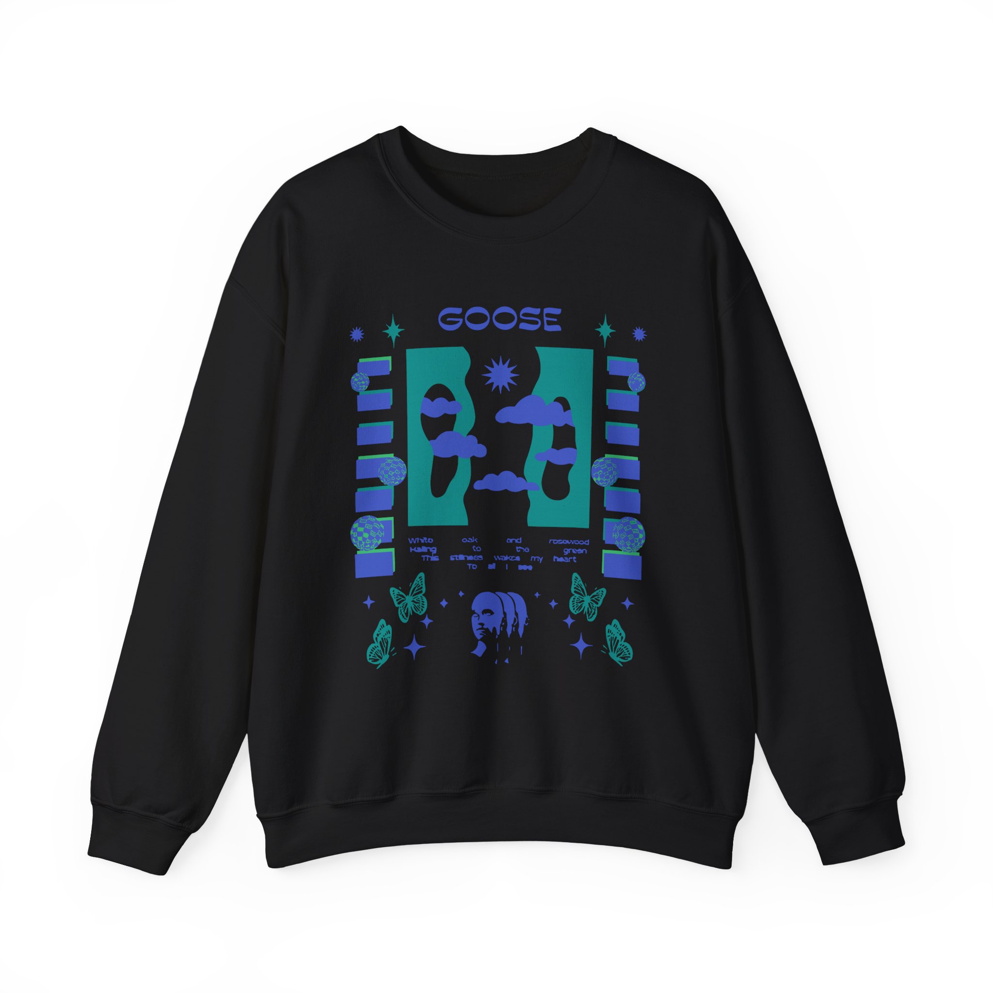 Goose Rosewood Unisex Heavy Blendâ„¢ Crewneck Sweatshirt