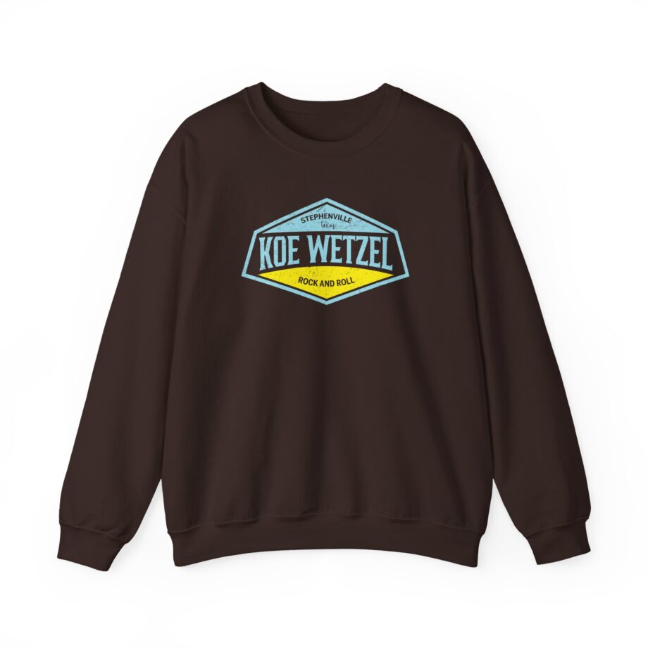 Koe Wetzel Stephenville Rock & Roll Unisex Heavy Blend™ Crewneck Sweatshirt