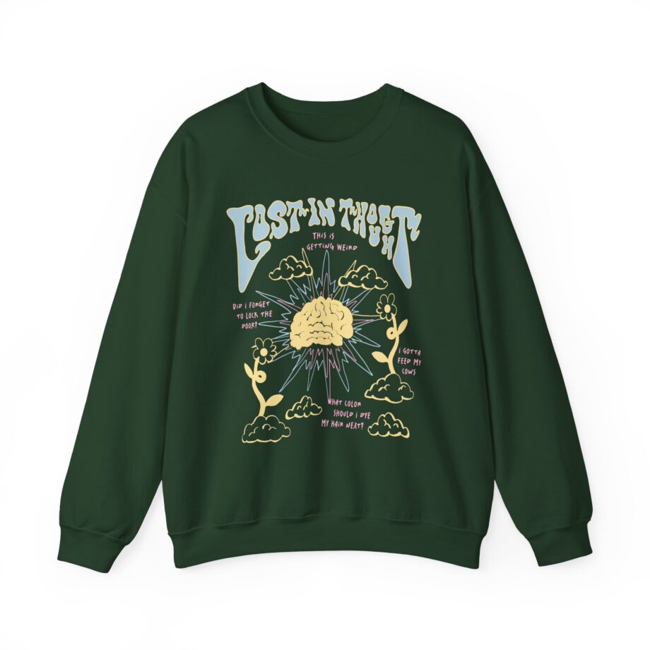 Kallmekris Lost In Thought Unisex Heavy Blend™ Crewneck Sweatshirt