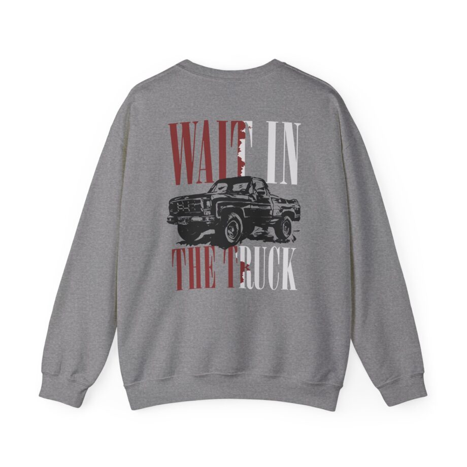 Hardy Wait in the Truck Unisex Heavy Blend™ Crewneck Sweatshirt