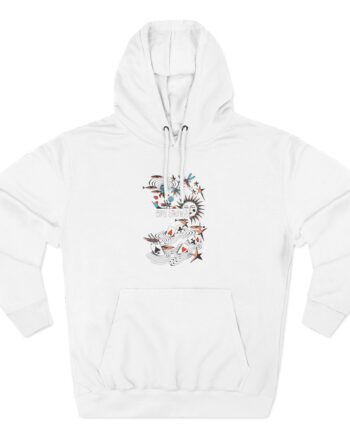 Billy Strings River of Cards Three-Panel Fleece Hoodie