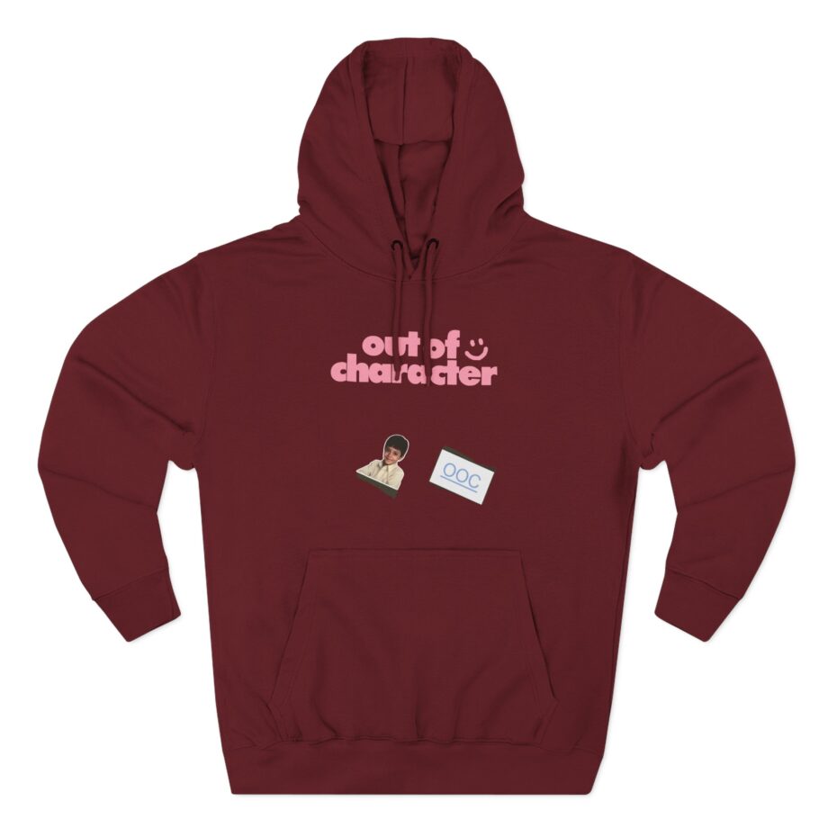Out of Character Three-Panel Fleece Hoodie