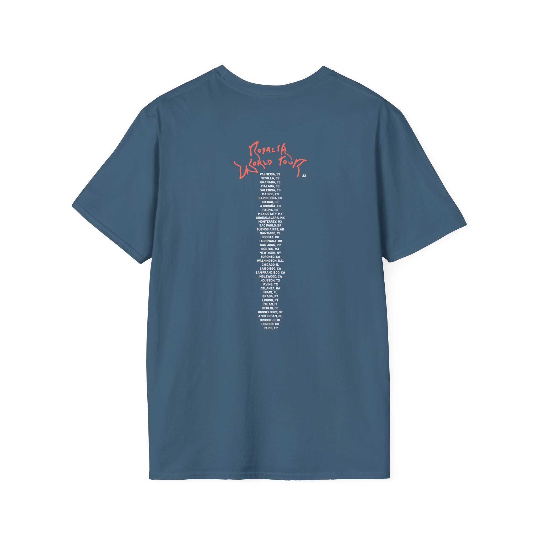 Rosalia World Tour Unisex Softstyle T-Shirt
