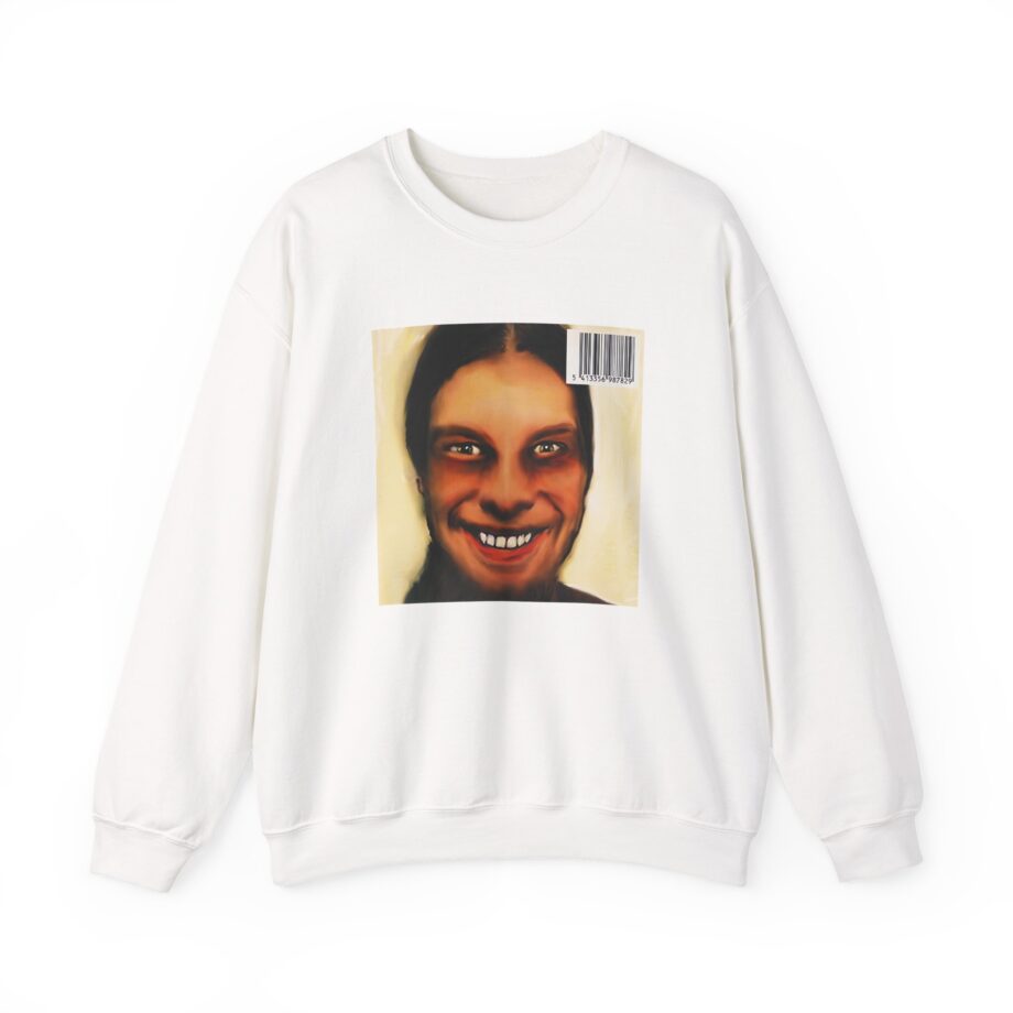 Aphex Twin I Care Because You Do  Album Cover Unisex Heavy Blend™ Crewneck Sweatshirt