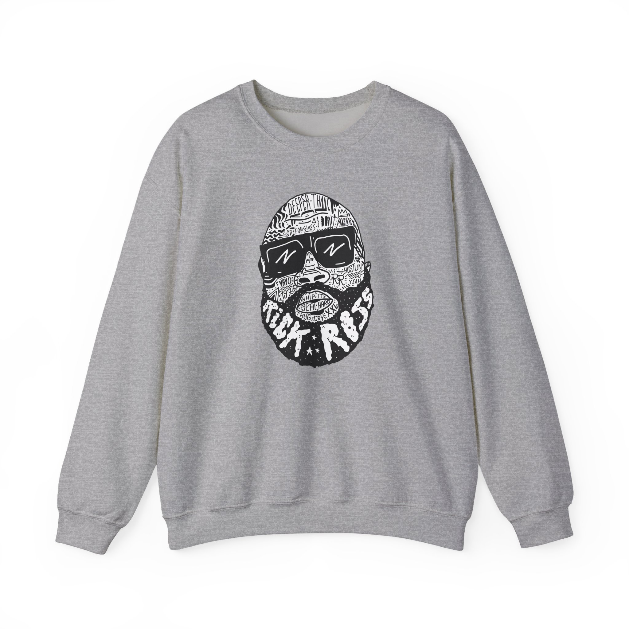 Rick Ross Unisex Heavy Blendâ„¢ Crewneck Sweatshirt