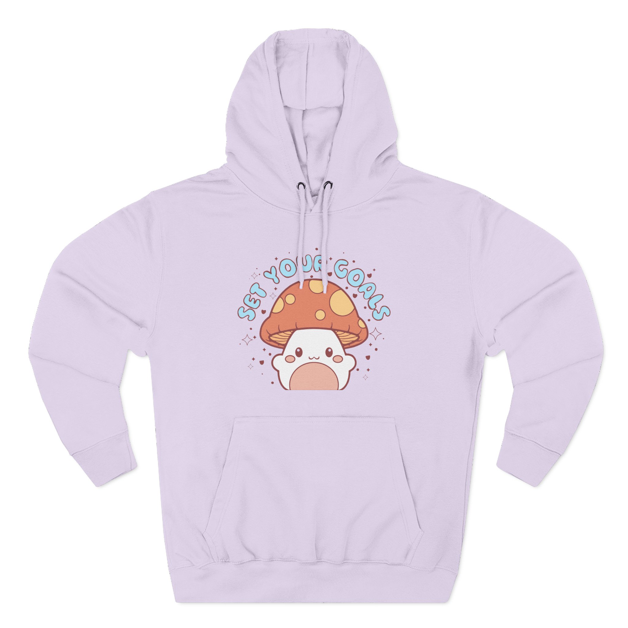 Set Your Goals Shroom Three-Panel Fleece Hoodie