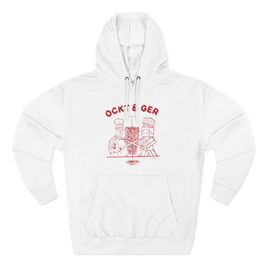 Papaplatte OCKT & GER Three-Panel Fleece Hoodie