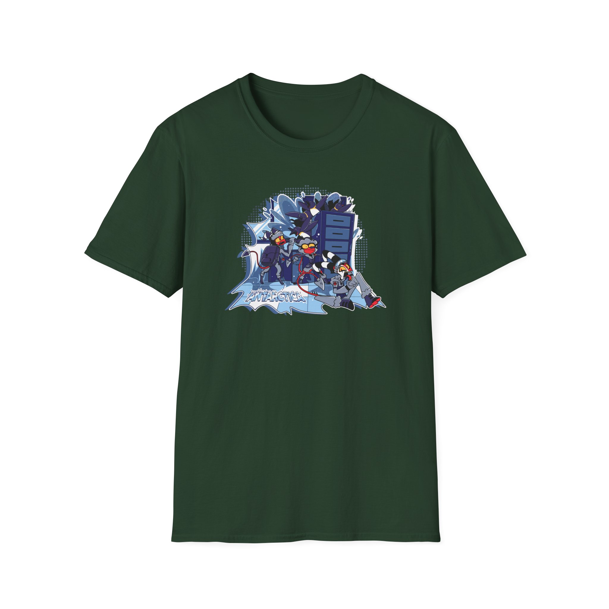 Vivziepop Antarctica Unisex Softstyle T-Shirt