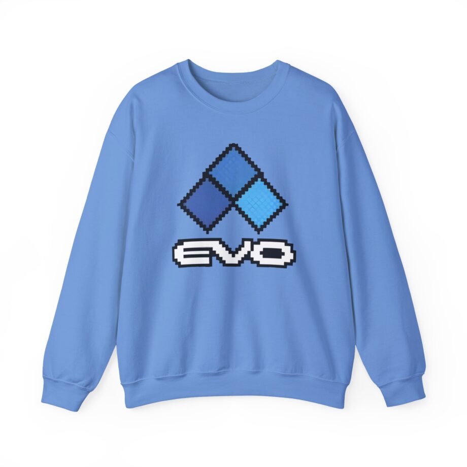 Evo 8 Bit Logo Returns Unisex Heavy Blend™ Crewneck Sweatshirt