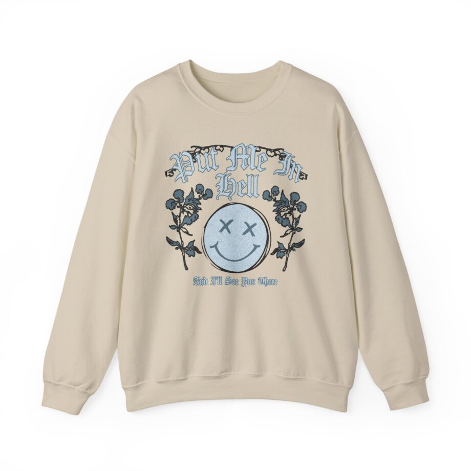Kallmekris Put Me in Hell Unisex Heavy Blend™ Crewneck Sweatshirt