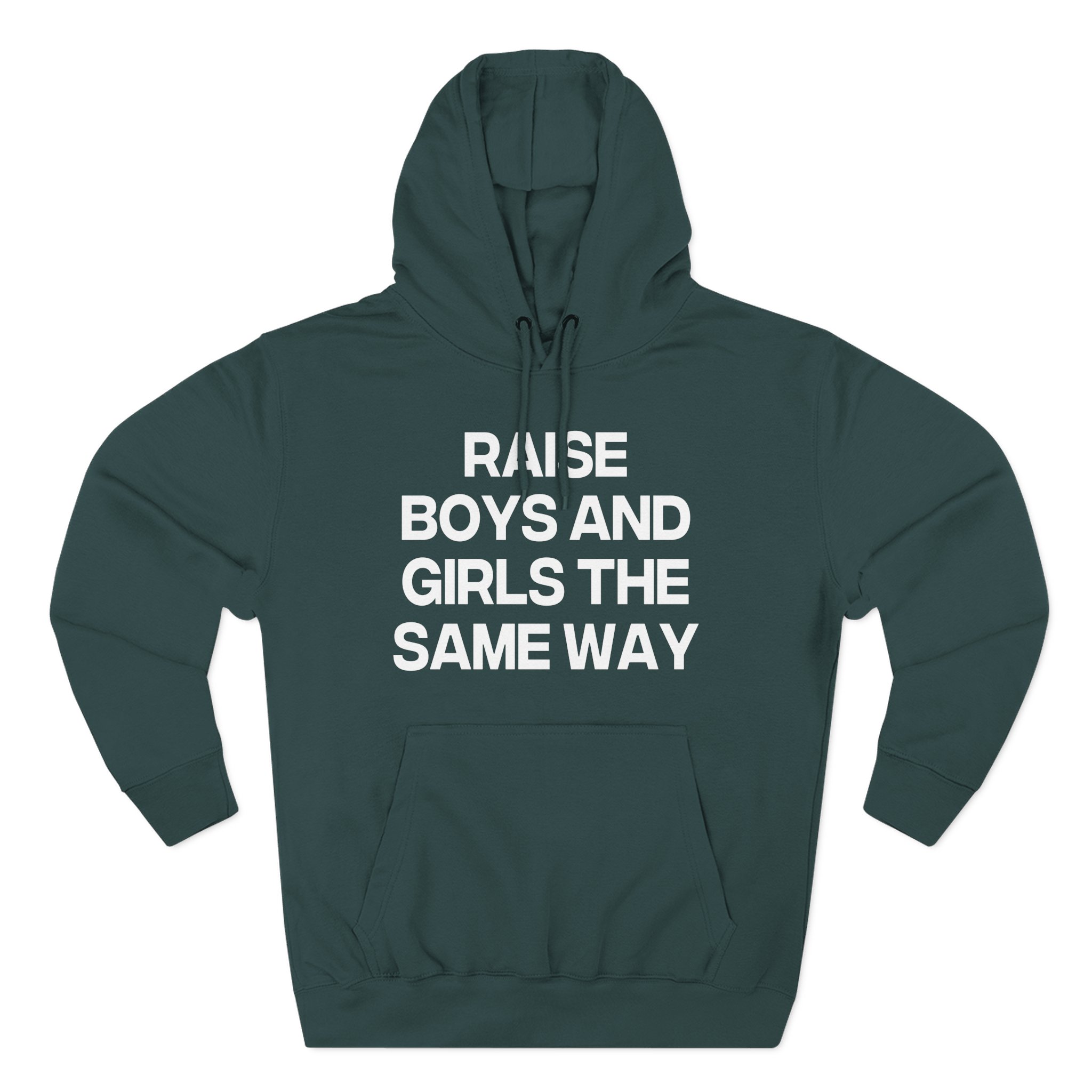 Jenny Holzer Raise the Same Way Three-Panel Fleece Hoodie