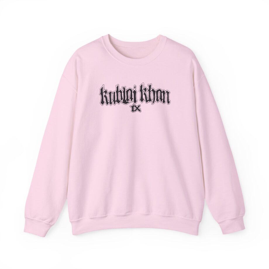 Kublai Khan - Let the Balls Swing Natural Unisex Heavy Blend™ Crewneck Sweatshirt