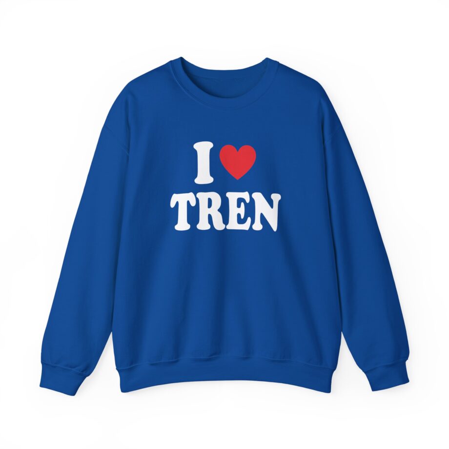 I Love Tren Twins Unisex Heavy Blend™ Crewneck Sweatshirt