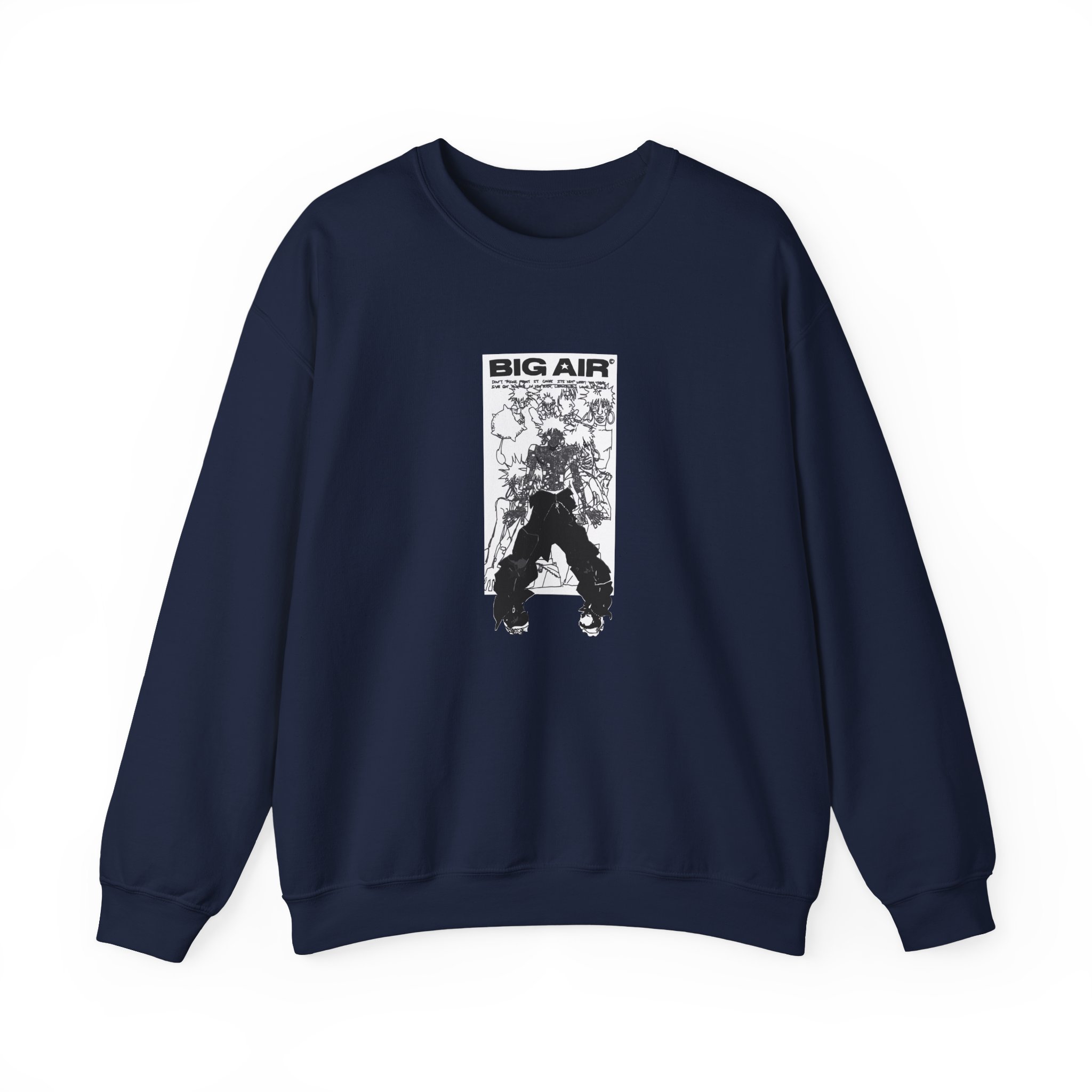 Ecco2k Big Air Unisex Heavy Blendâ„¢ Crewneck Sweatshirt