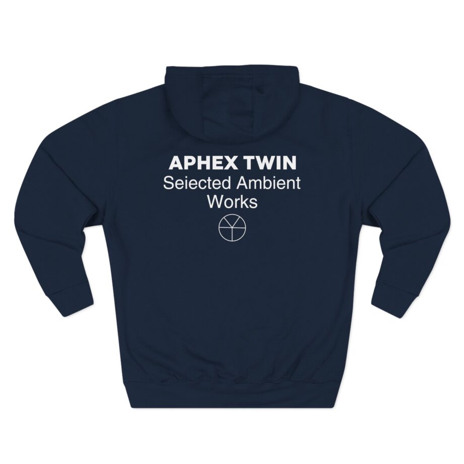 Aphex Twin Rock Band Album Tour Three-Panel Fleece Hoodie