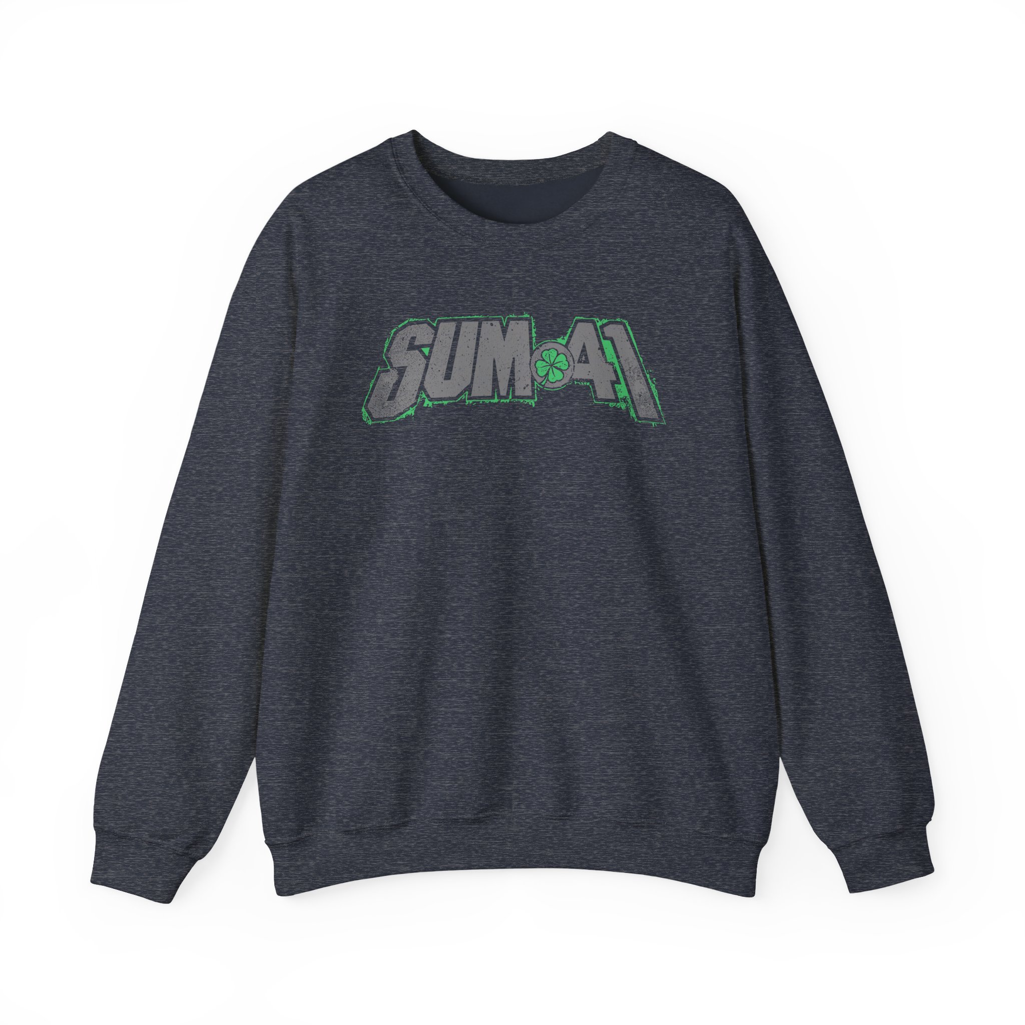 Sum 41 Shamrock Unisex Heavy Blendâ„¢ Crewneck Sweatshirt
