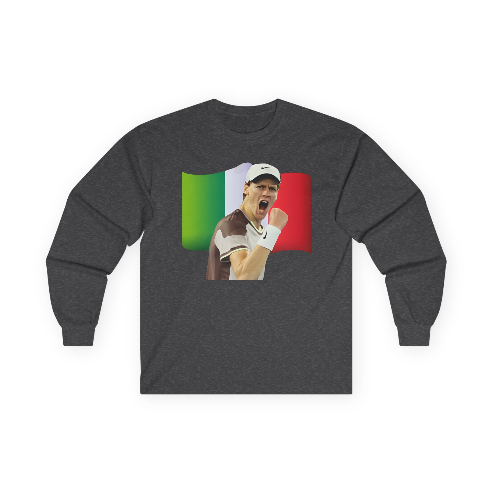 Jannik Sinner Italian Tennis Star Fan Unisex Ultra Cotton Long Sleeve Tee