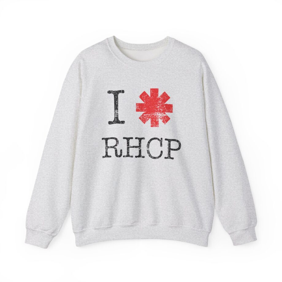 Red Hot Chili Peppers I Heart Rhcp Unisex Heavy Blend™ Crewneck Sweatshirt