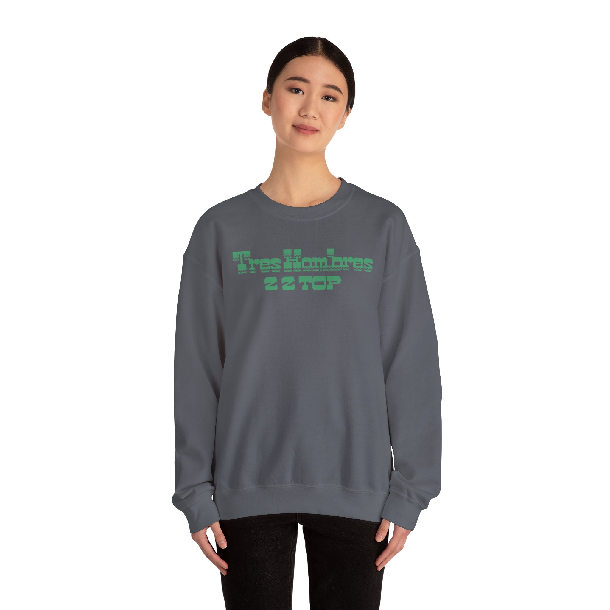 Zz Top Tres Hombres Unisex Heavy Blendâ„¢ Crewneck Sweatshirt