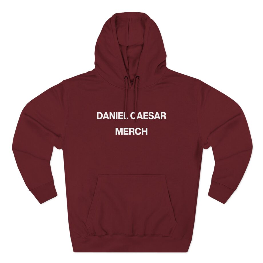 Daniel Caesar Three-Panel Fleece Hoodie