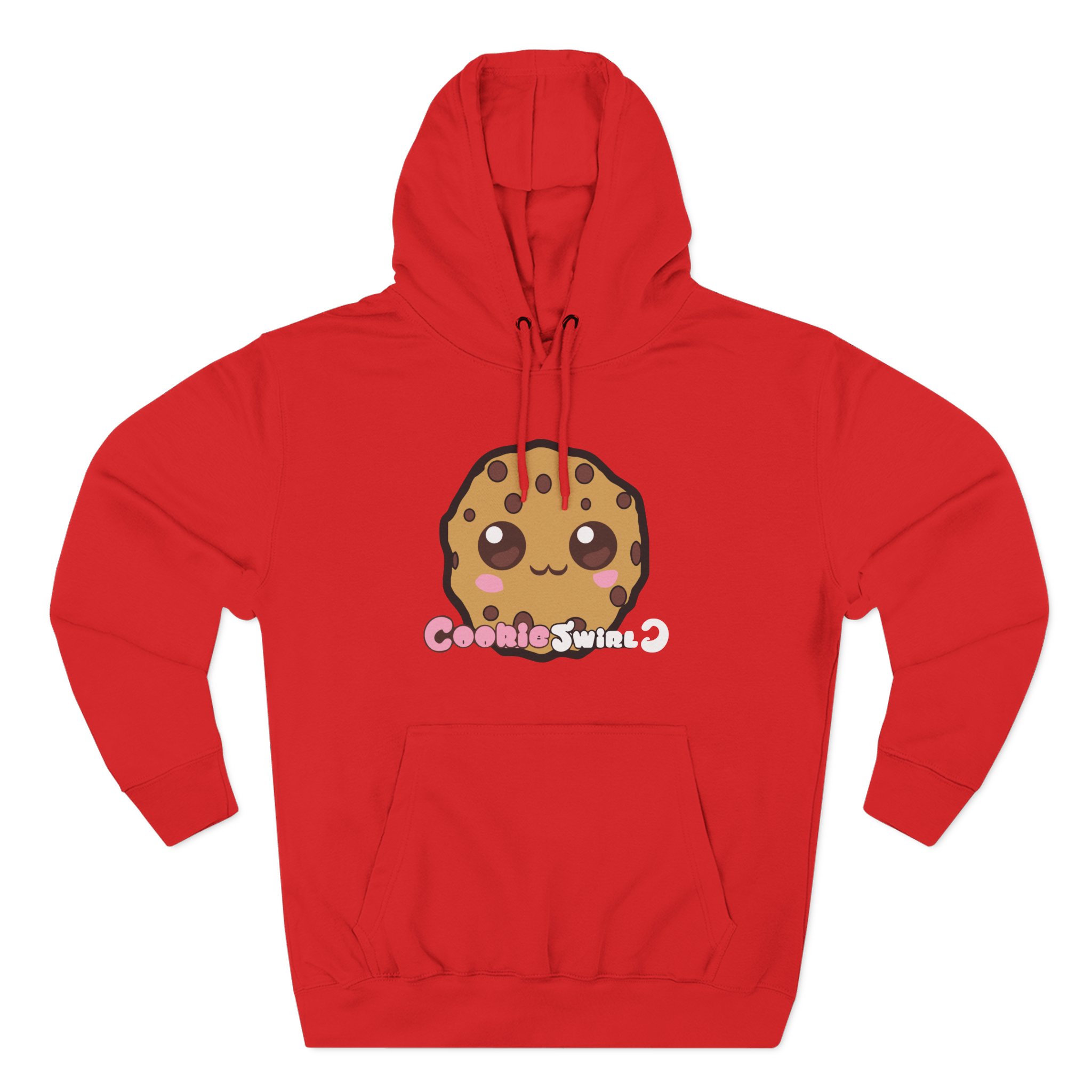Cookieswirlc Three-Panel Fleece Hoodie