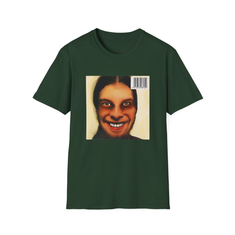 Aphex Twin I Care Because You Do  Album Cover Unisex Softstyle T-Shirt