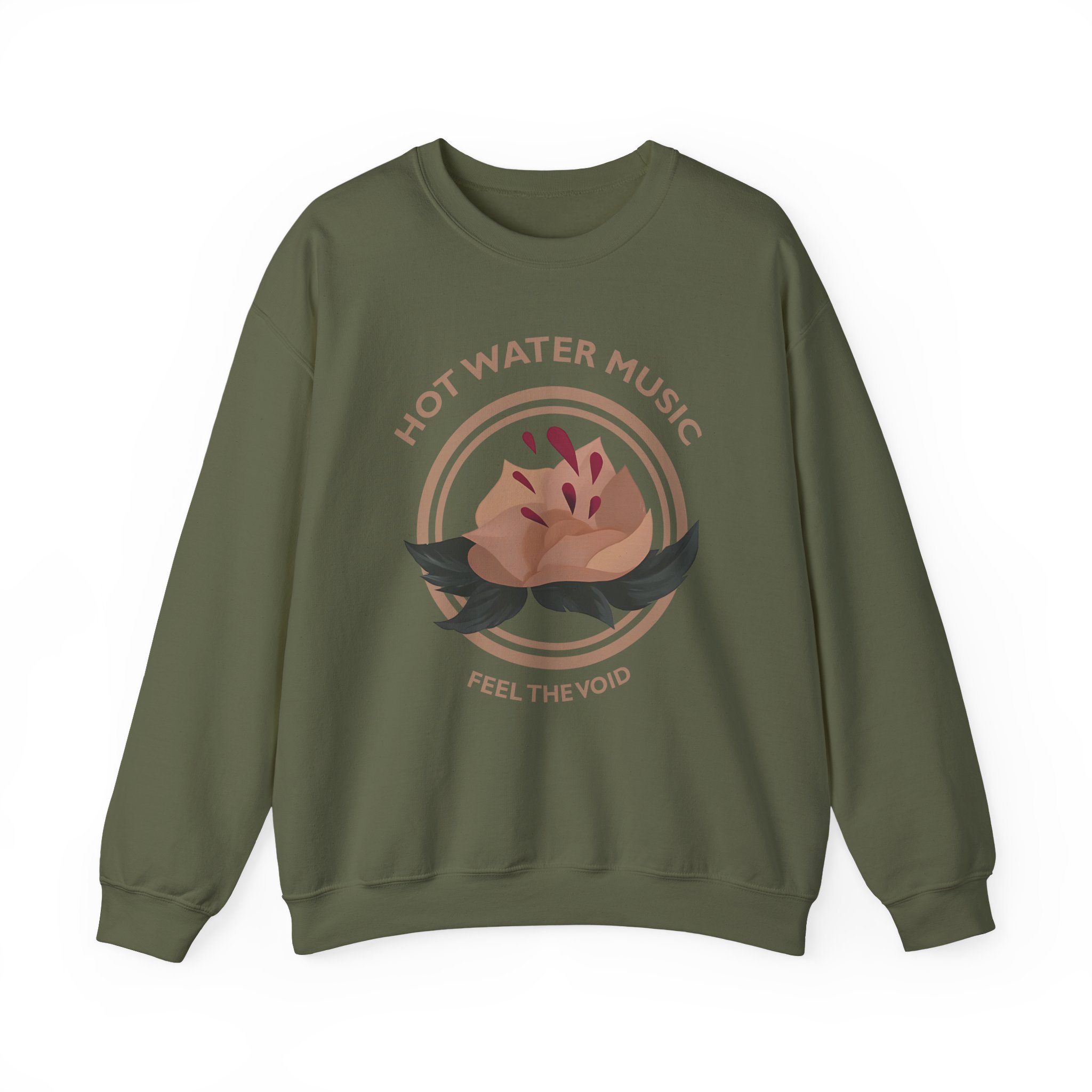 Hot Water Music Feel The Void Unisex Heavy Blendâ„¢ Crewneck Sweatshirt